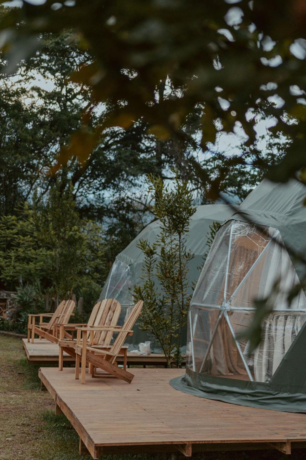 Las Cupulas At Earth Lodge Antigua Extérieur photo